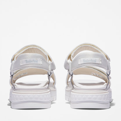 Timberland Womens Ray City Ankle Strap Sandal for Women in White