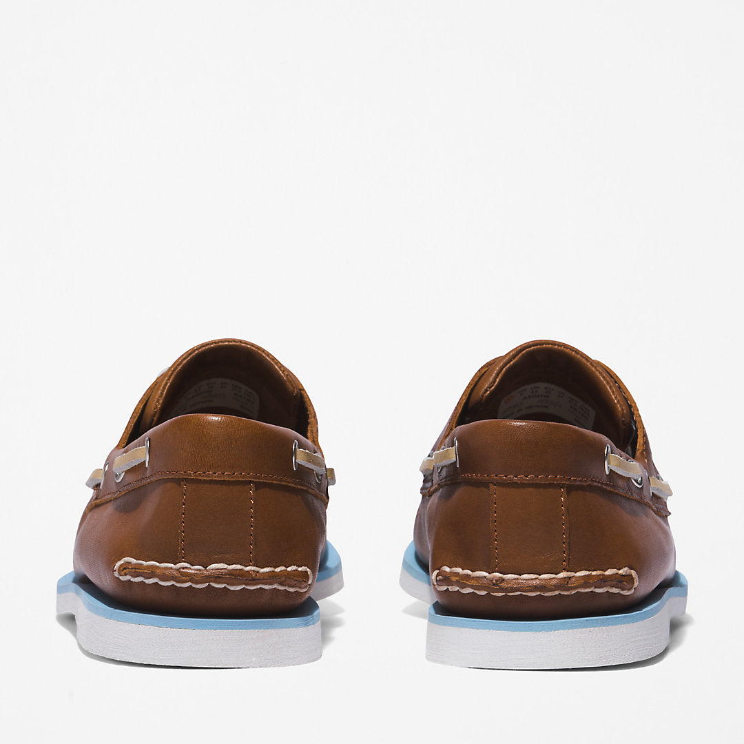 Timberland Mens Timberland® 2-Eye Classic Boat Shoe for Men in Brown