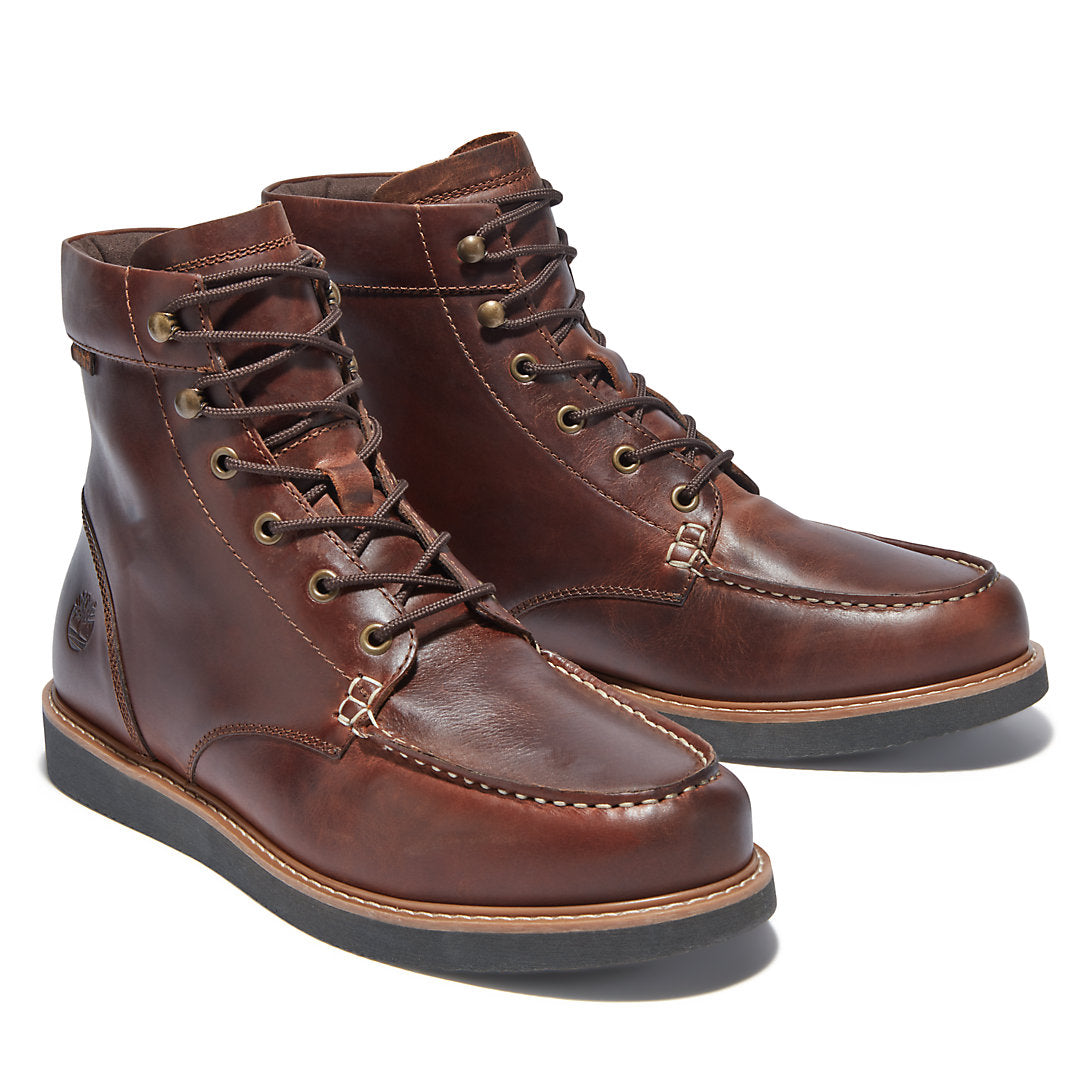 Timberland Mens Newmarket II 6 Inch Moc-toe Boot for Men in Brown