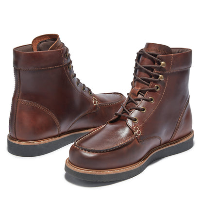 Timberland Mens Newmarket II 6 Inch Moc-toe Boot for Men in Brown