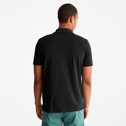 Timberland Mens Outdoor Heritage EK+ Polo Shirt for Men in Black