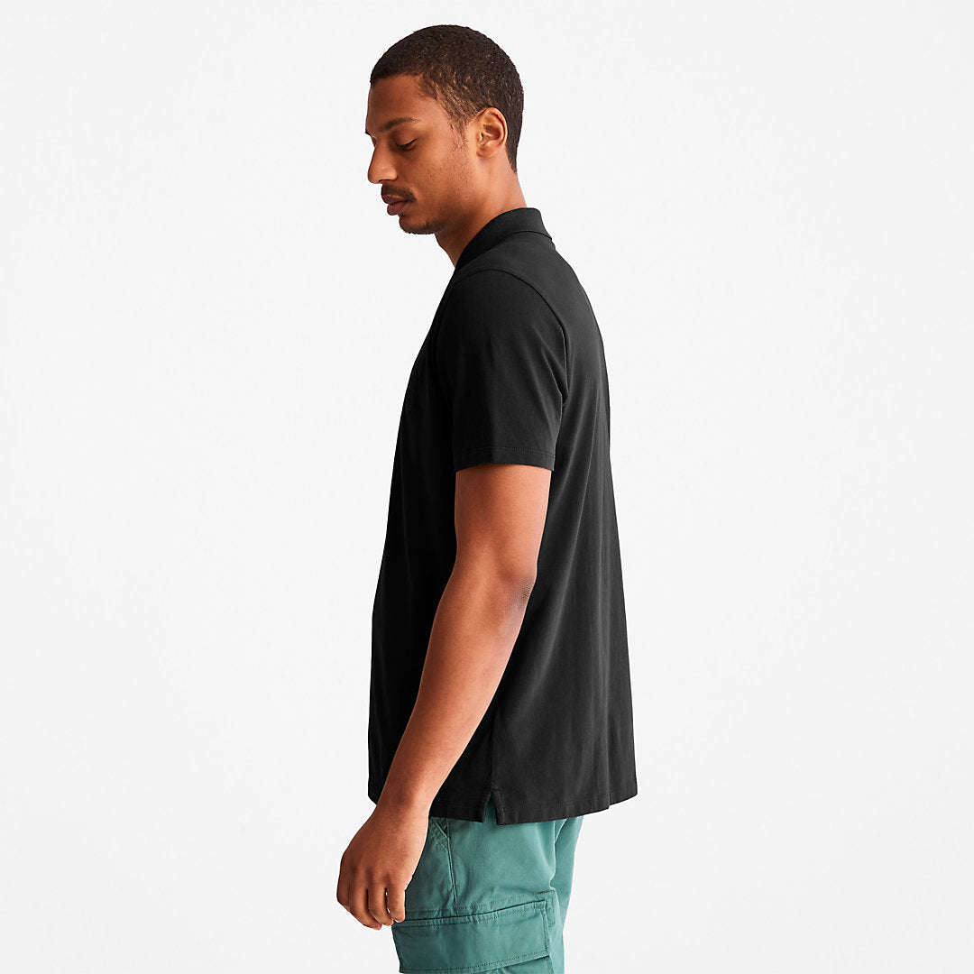 Timberland Mens Outdoor Heritage EK+ Polo Shirt for Men in Black