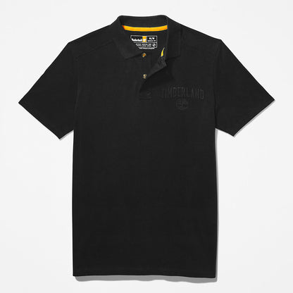 Timberland Mens Outdoor Heritage EK+ Polo Shirt for Men in Black