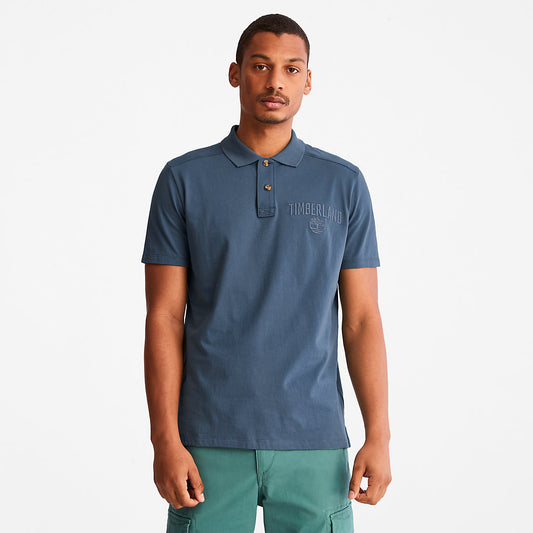 Timberland Mens Outdoor Heritage EK+ Polo Shirt for Men in Blue