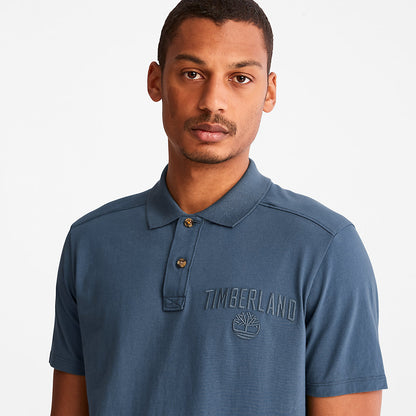 Timberland Mens Outdoor Heritage EK+ Polo Shirt for Men in Blue