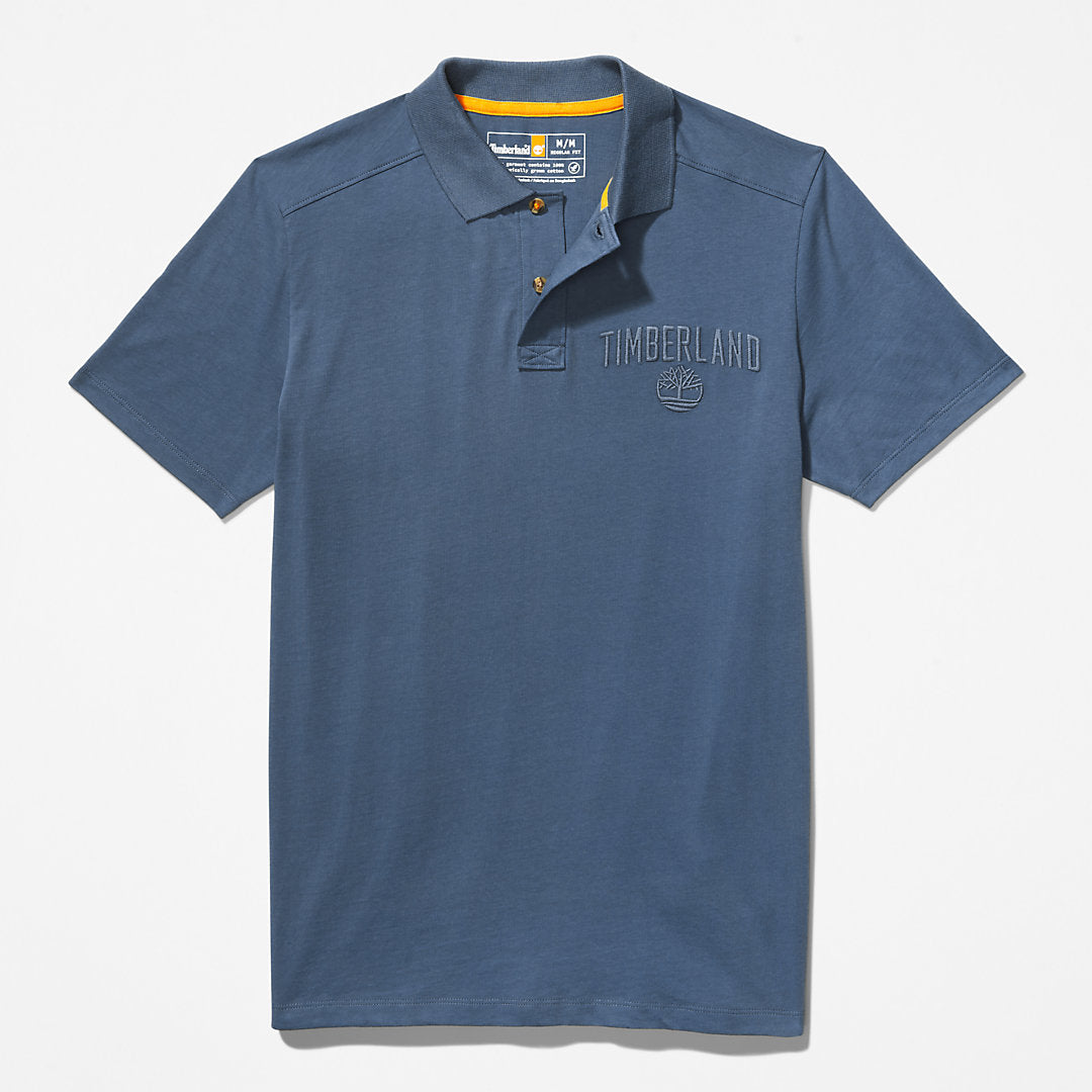 Timberland Mens Outdoor Heritage EK+ Polo Shirt for Men in Blue