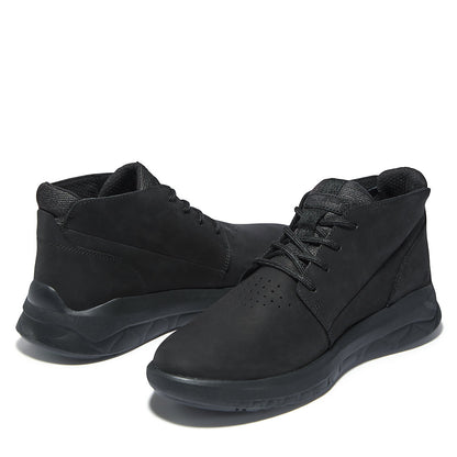 Timberland Mens Bradstreet Ultra Chukka Boot for Men in Monochrome Black