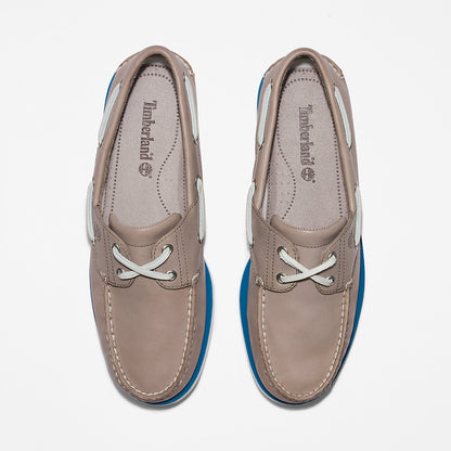 Timberland Mens Timberland® 2-Eye Classic Boat Shoe for Men in Grey