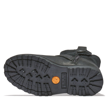 Timberland Kids Courma Kid Side-zip Winter Boot for Youth in Black