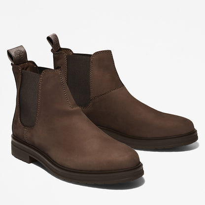 Timberland Womens Hannover Hill Chelsea Boot for Women in Dark Brown