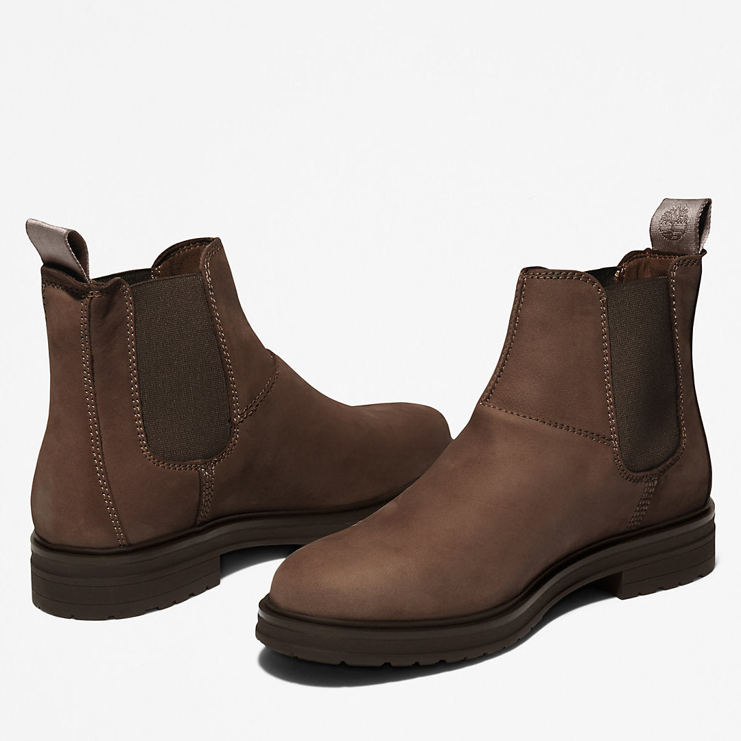 Timberland Womens Hannover Hill Chelsea Boot for Women in Dark Brown