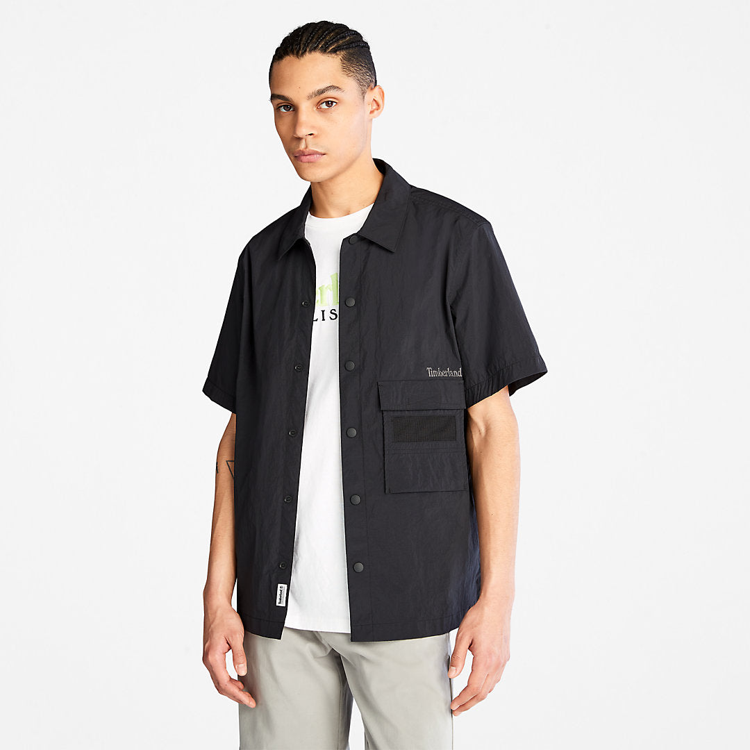 Timberland Mens Quick-Dry Shirt for Men in Black
