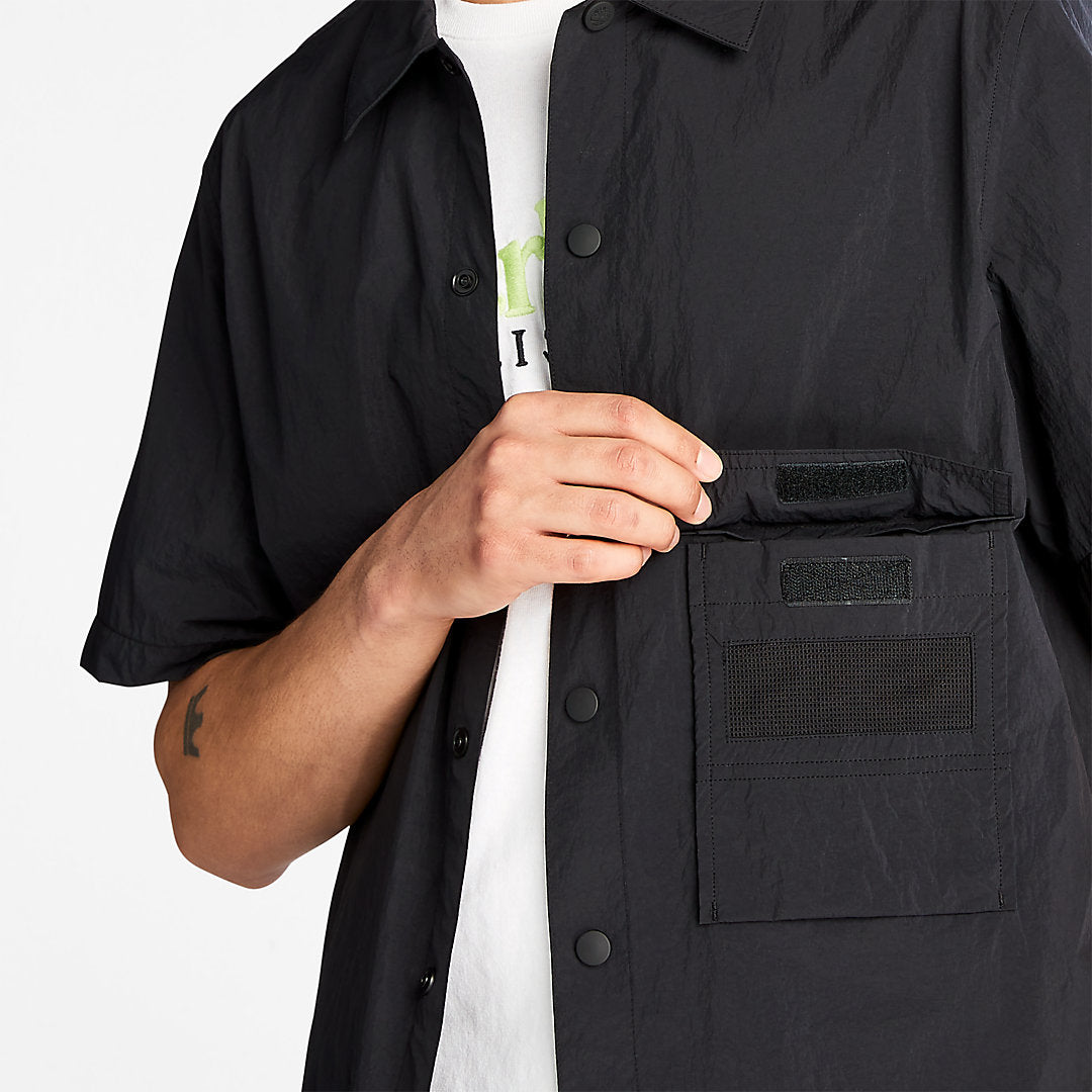 Timberland Mens Quick-Dry Shirt for Men in Black