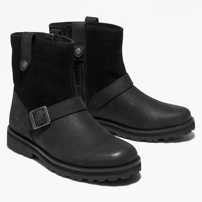 Timberland Kids Courma Kid Side-zip Winter Boot for Junior in Black