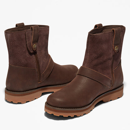Timberland Kids Courma Kid Side-zip Winter Boot for Junior in Dark Brown