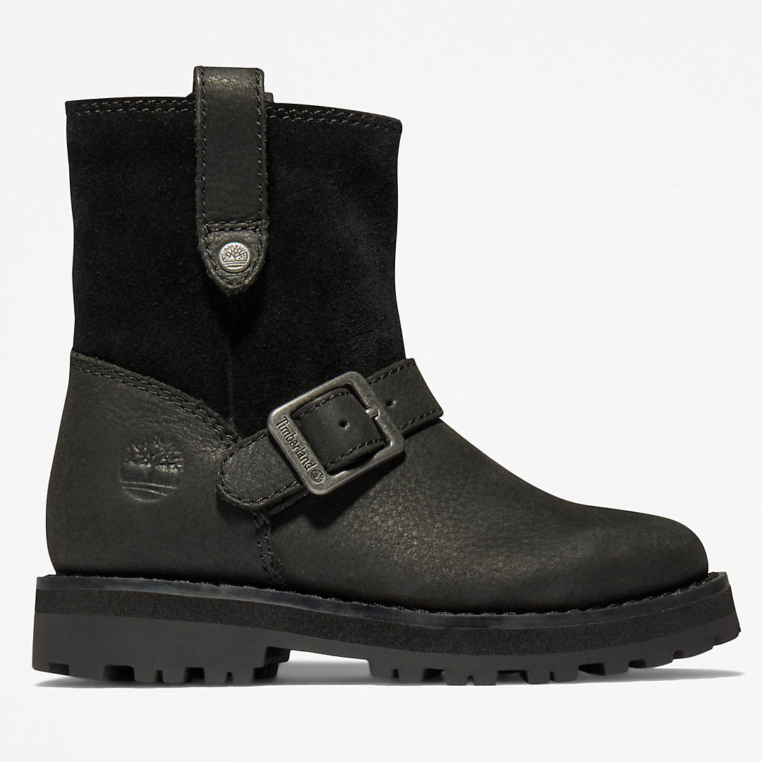 Timberland Kids Courma Kid Side-zip Winter Boot for Toddler in Black