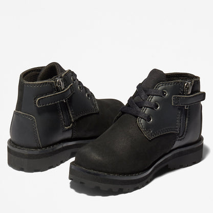Timberland Kids Courma Kid Chukka Boot for Toddler in Black