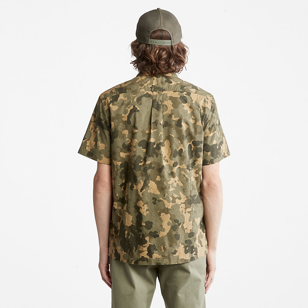 Timberland Mens Outdoor Heritage All-Over Print Shirt for Men in Camo