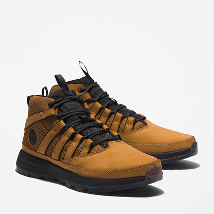 Timberland Mens Euro Trekker Hiking Boot for Men in Yellow