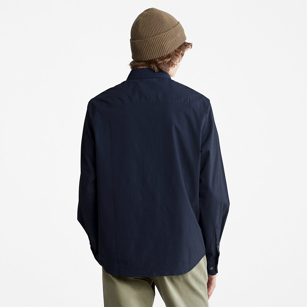 Timberland Mens Outdoor Heritage Overshirt for Men in Navy