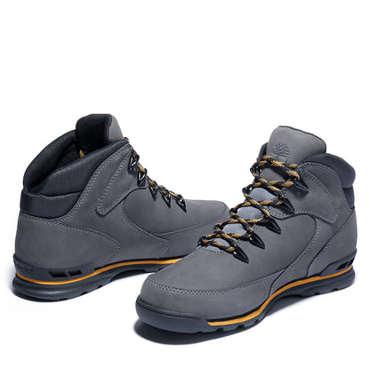 Timberland Mens Euro Rock Mid Hiker for Men in Grey