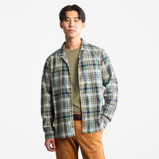 Timberland Mens Outdoor Heritage Check Shirt for Men in Green