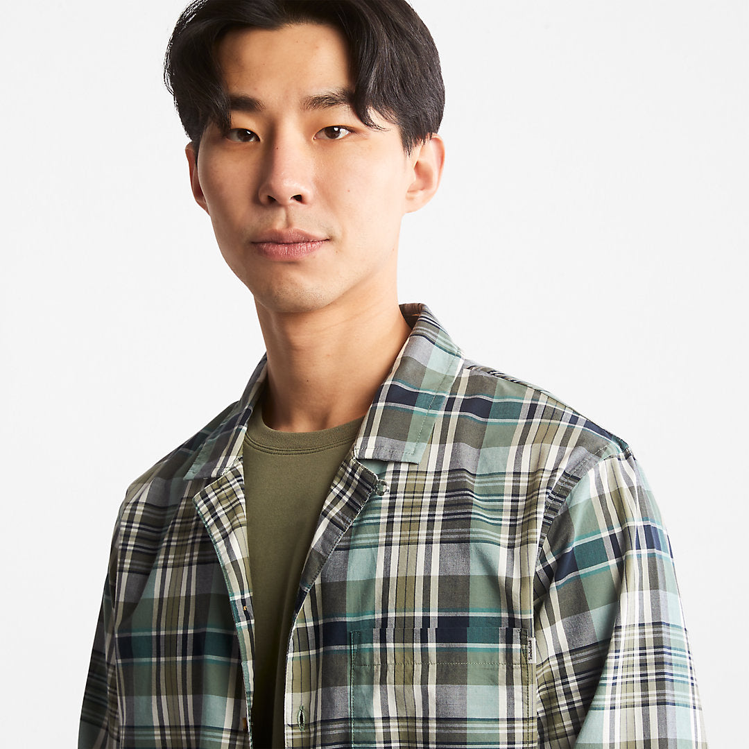 Timberland Mens Outdoor Heritage Check Shirt for Men in Green
