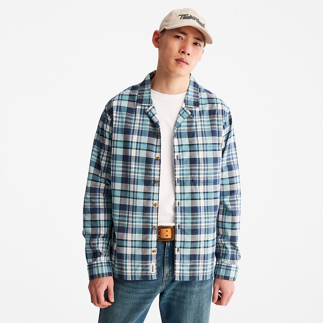 Timberland Mens Outdoor Heritage Check Shirt for Men in Blue