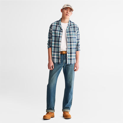Timberland Mens Outdoor Heritage Check Shirt for Men in Blue