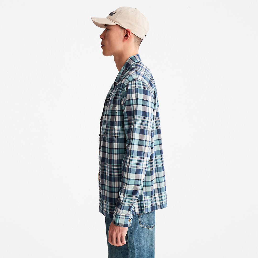 Timberland Mens Outdoor Heritage Check Shirt for Men in Blue