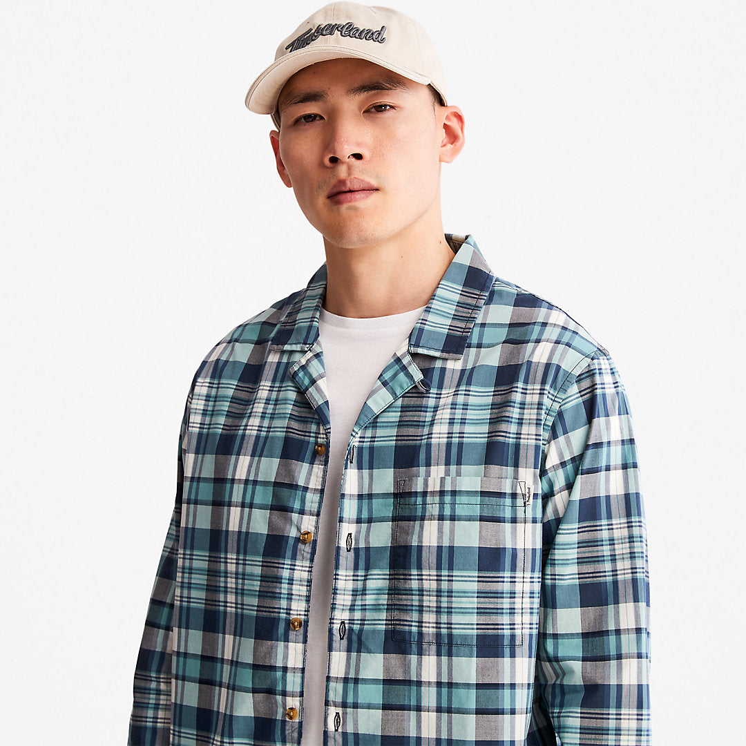 Timberland Mens Outdoor Heritage Check Shirt for Men in Blue