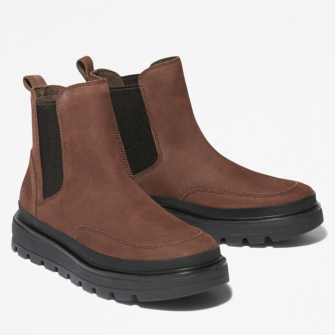 Timberland Womens Ray City Chelsea Boot for Women in Dark Brown