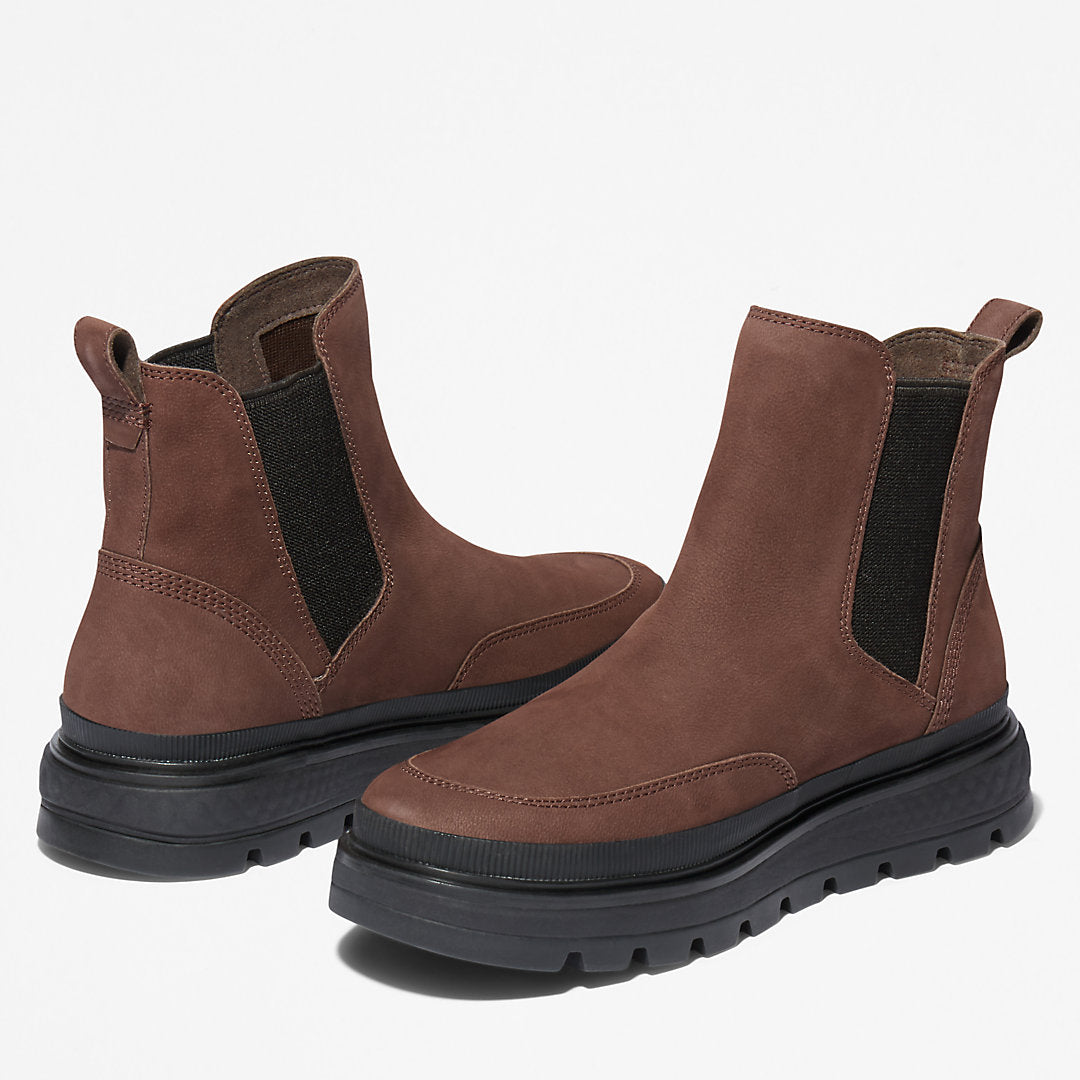 Timberland Womens Ray City Chelsea Boot for Women in Dark Brown