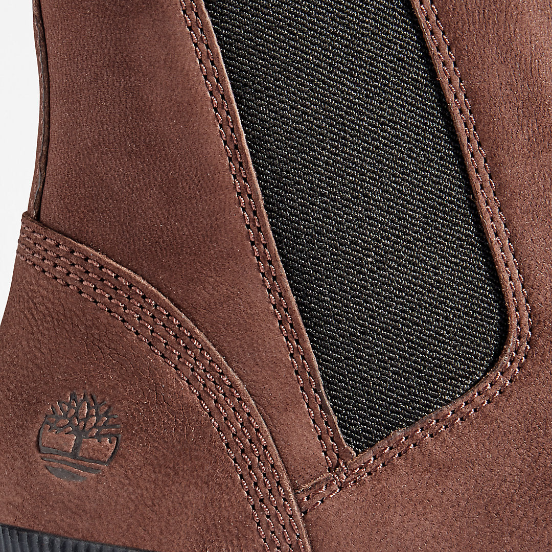 Timberland Womens Ray City Chelsea Boot for Women in Dark Brown