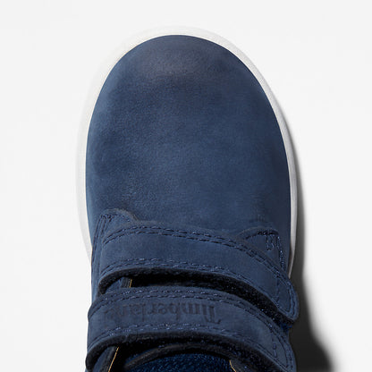 Timberland Kids Toddle Tracks Velcro Chukka for Toddler in Navy
