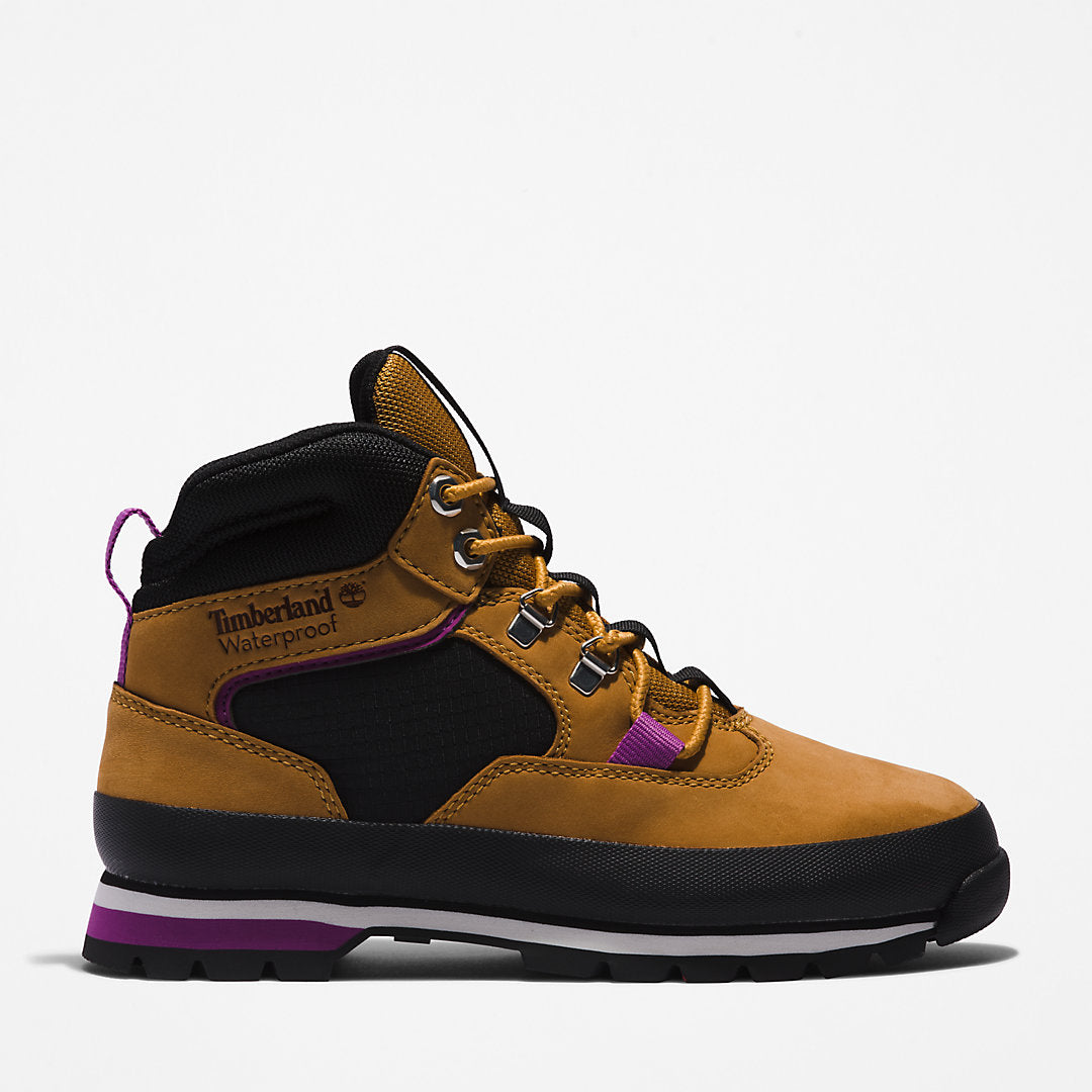 Timberland Womens Euro Hiker Hiking Boot for Women in Yellow