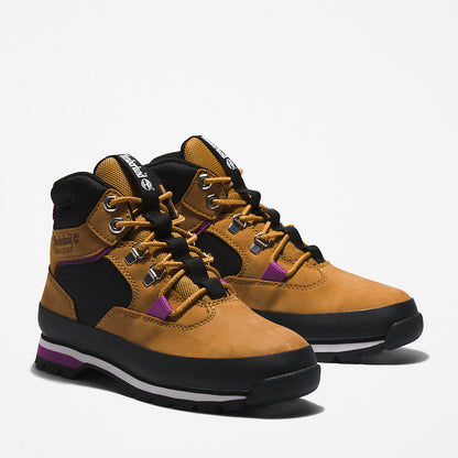 Timberland Womens Euro Hiker Hiking Boot for Women in Yellow