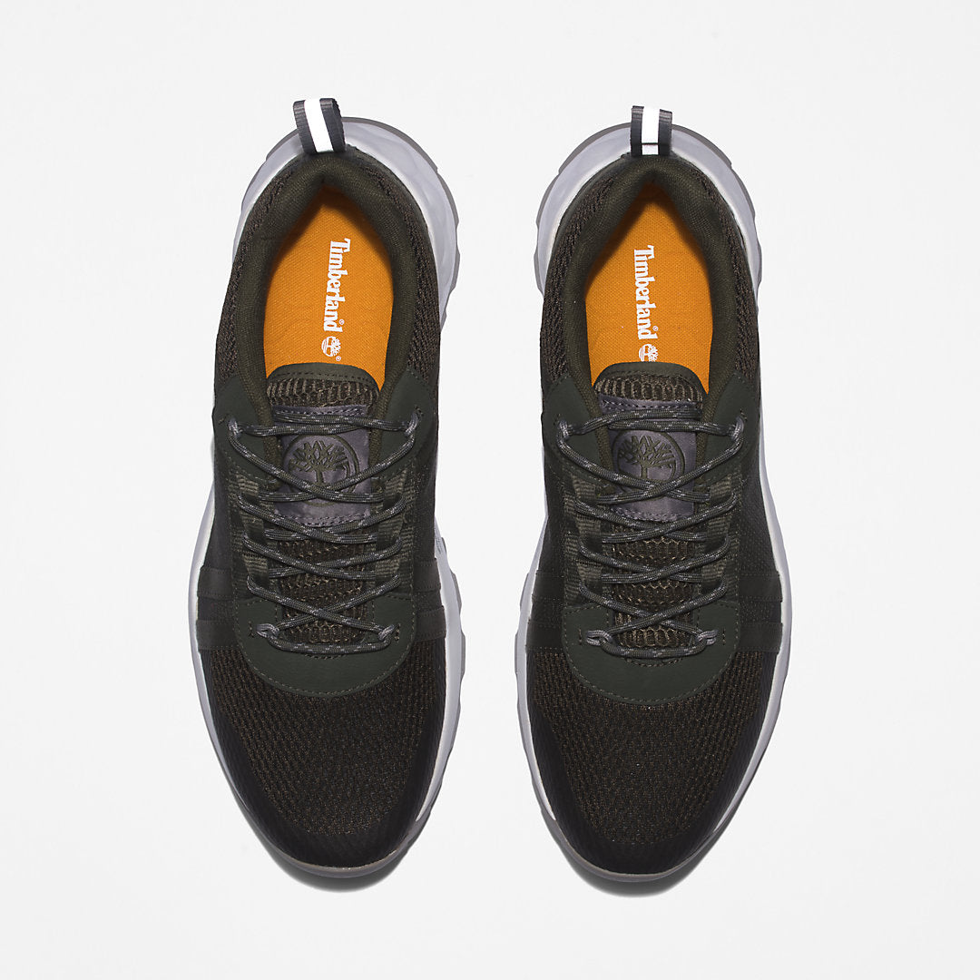 Timberland Mens GreenStride™ Solar Wave LT Trainer for Men in Dark Green
