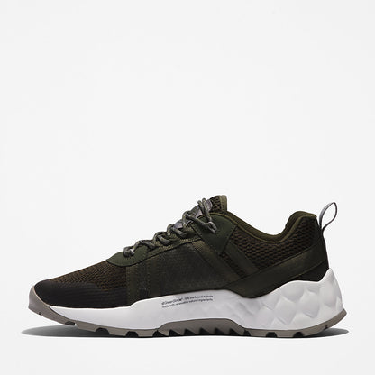 Timberland Mens GreenStride™ Solar Wave LT Trainer for Men in Dark Green