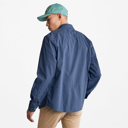 Timberland Mens Outdoor Heritage EK+ Overshirt for Men in Navy