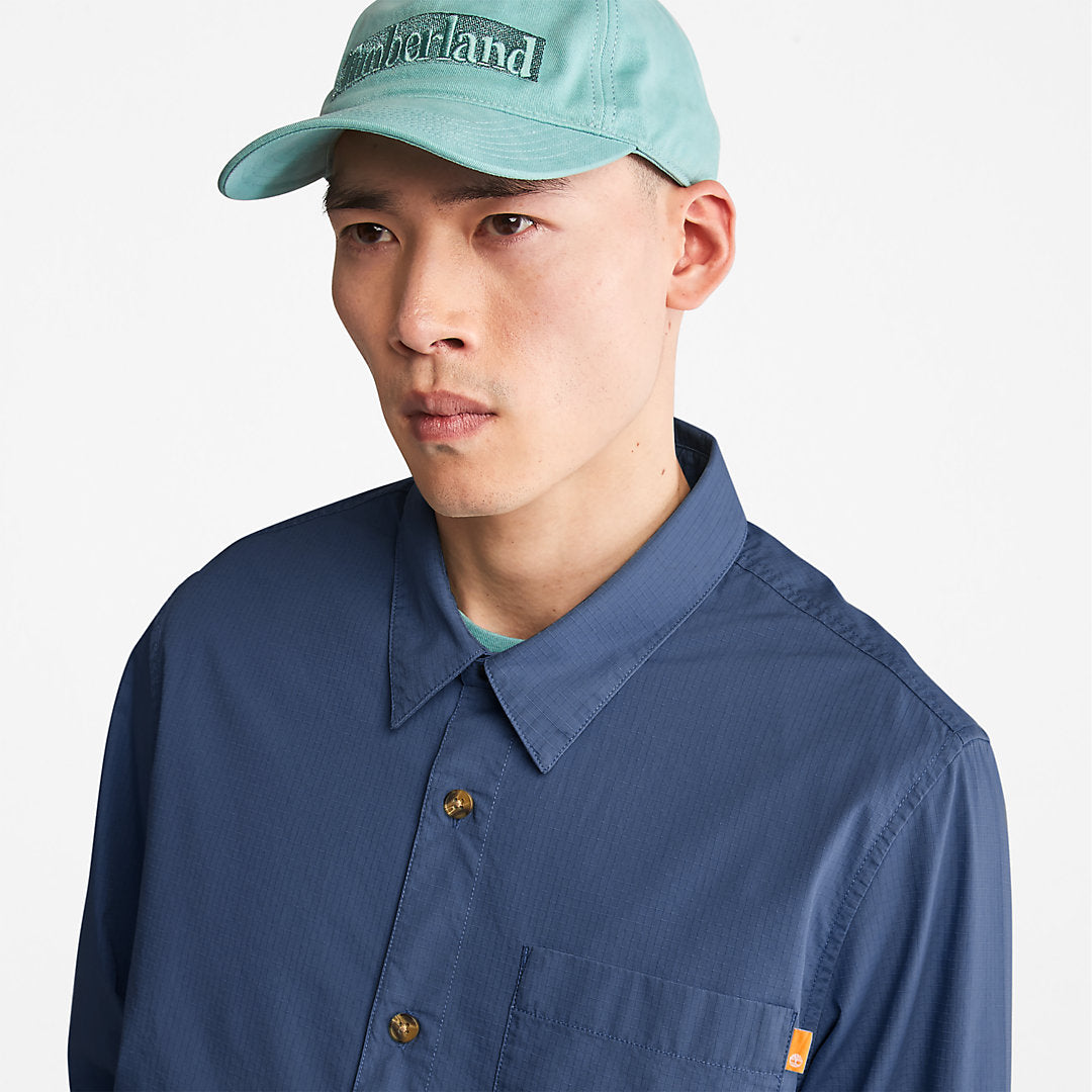 Timberland Mens Outdoor Heritage EK+ Overshirt for Men in Navy