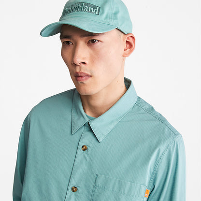 Timberland Mens Outdoor Heritage EK+ Overshirt for Men in Blue