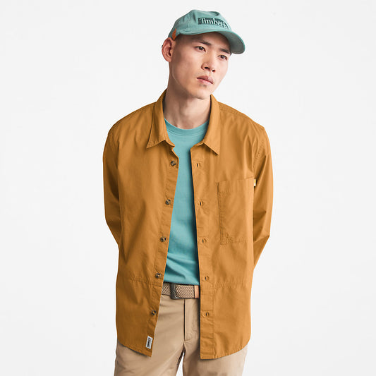 Timberland Mens Outdoor Heritage EK+ Overshirt for Men in Brown