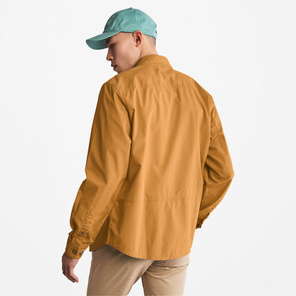 Timberland Mens Outdoor Heritage EK+ Overshirt for Men in Brown