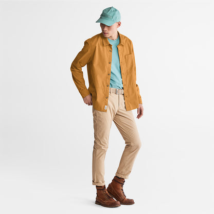 Timberland Mens Outdoor Heritage EK+ Overshirt for Men in Brown