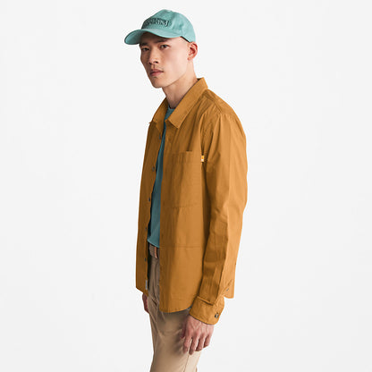 Timberland Mens Outdoor Heritage EK+ Overshirt for Men in Brown