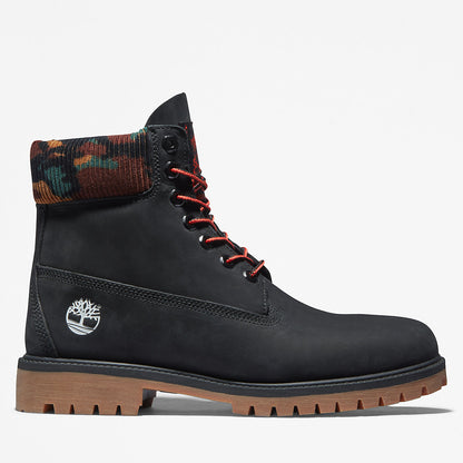 Timberland Mens Timberland® Heritage 6 Inch Winter Boot for Men in Black/Camo