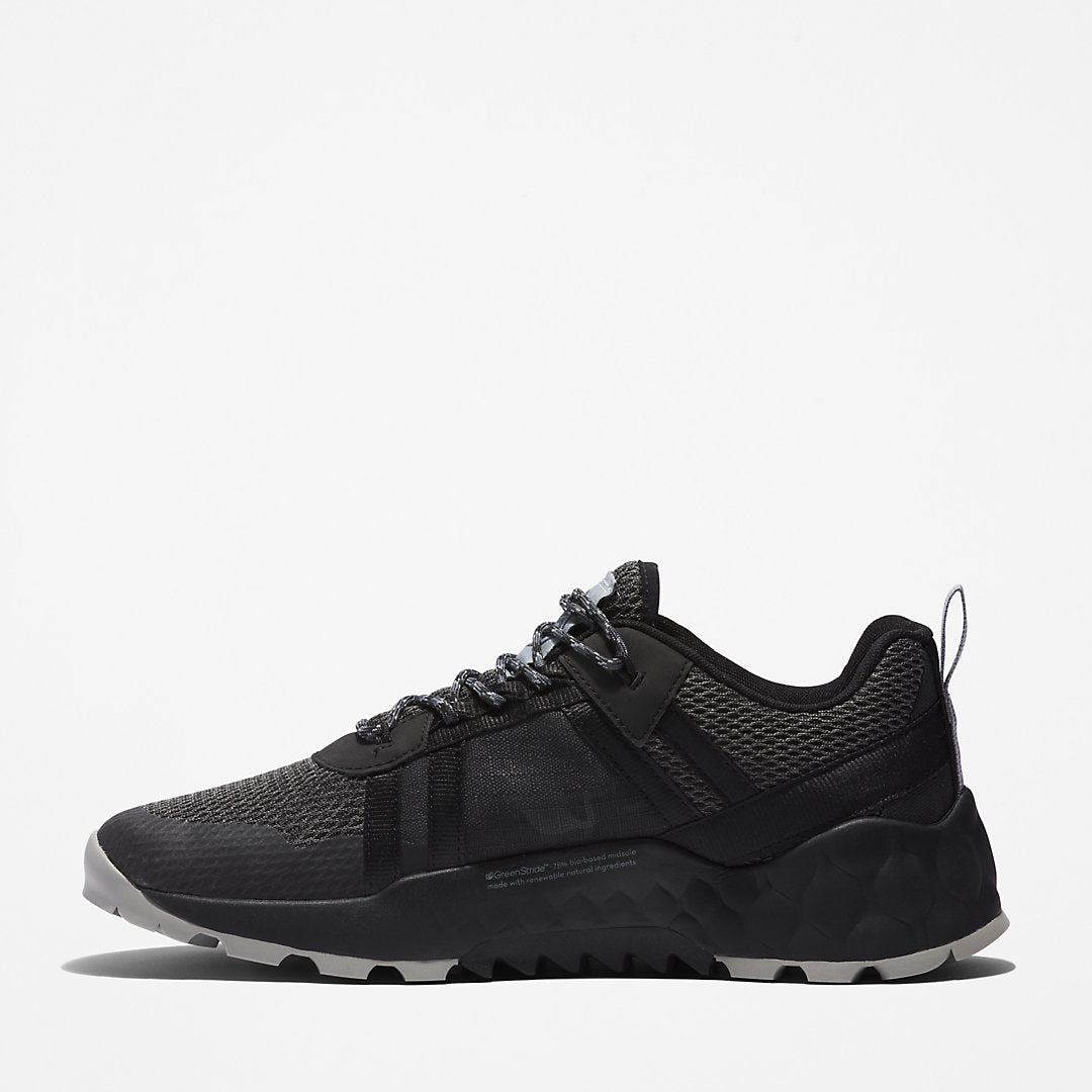 Timberland Mens GreenStride™ Solar Wave LT Trainer for Men in Monochrome Black