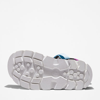 Timberland Womens Euro Swift Ankle-Strap Sandal for Women in Purple