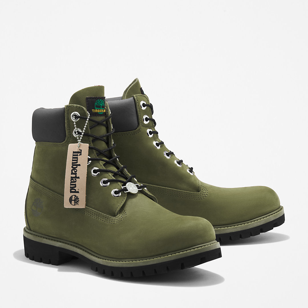 Timberland Mens Timberland® Premium 6 Inch Boot for Men in Dark Green